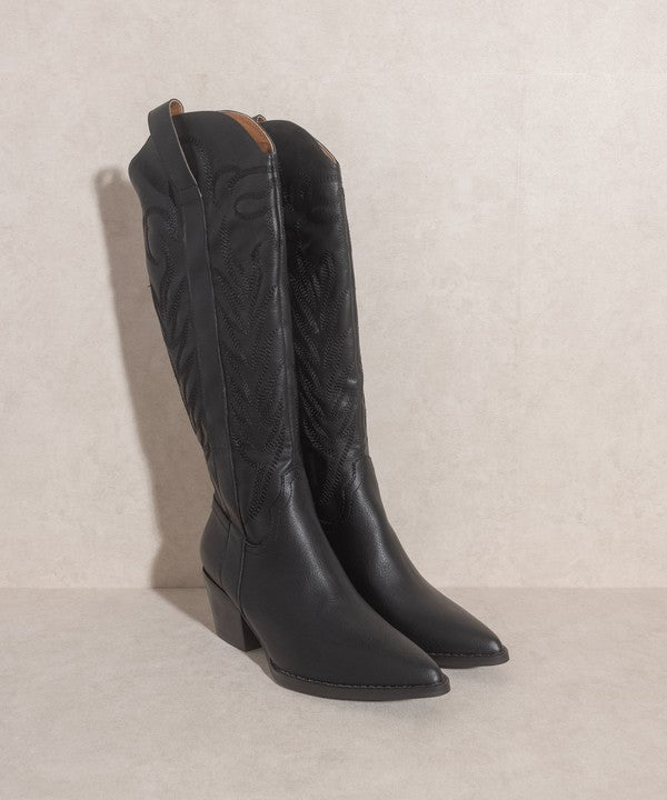 Oasis Society | Samara - Embroidered Tall Boot