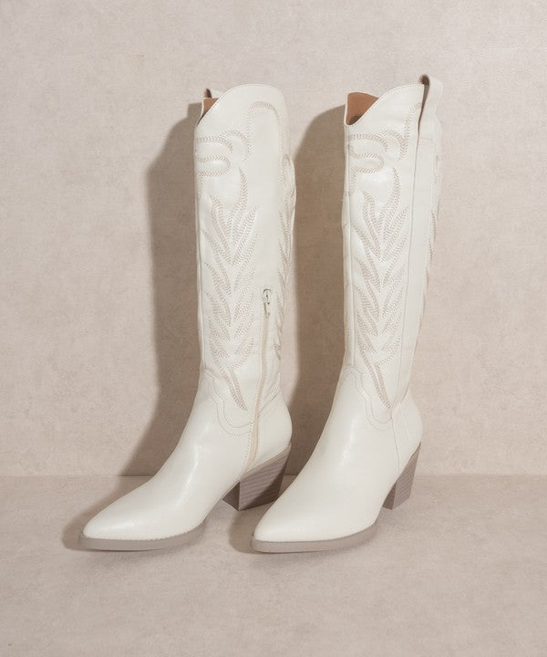 Oasis Society | Samara - Embroidered Tall Boot
