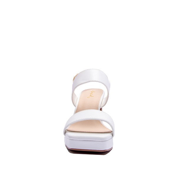 Krisha Heeled Block Sandals