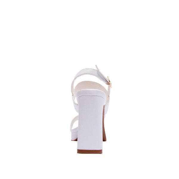 Krisha Heeled Block Sandals