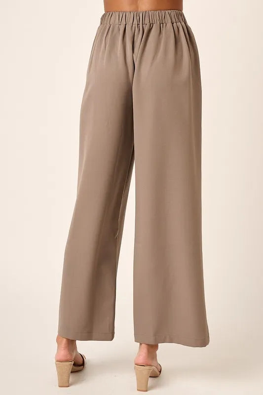 The🫧Rose🫧Garden | Mittoshop Inverted Pleat Detail Wide Leg Pants-The🫧Rose🫧Garden