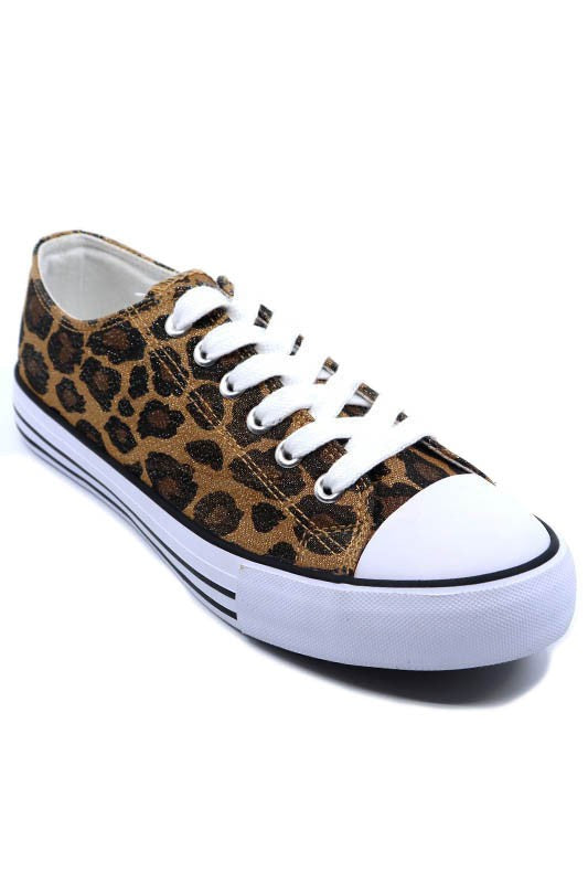Champagne Thorn Lace up Classic Sneaker