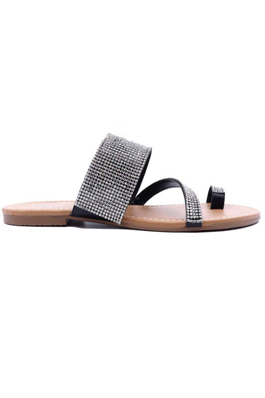 Wild Bubbly Toe-ring Flat Beachdaze Sandals