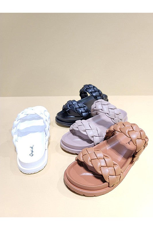 Rose Drip Beachdaze Slide Sandals